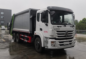 程力威牌CLW5250ZYS6ST型压缩式垃圾车