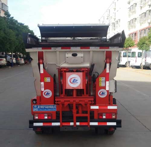 程力威牌CLW5031ZZZ6RL型自装卸式垃圾车