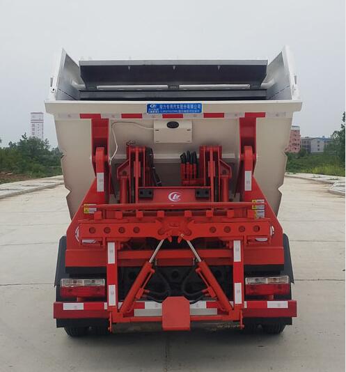 程力威牌CLW5070ZZZ6RL型自装卸式垃圾车